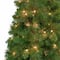6.5ft. Pre-Lit Wall Half Artificial Christmas Tree, Clear Lights